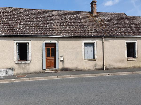 Maison de bourg 90 m2 avec beau terrain de 1200 m2