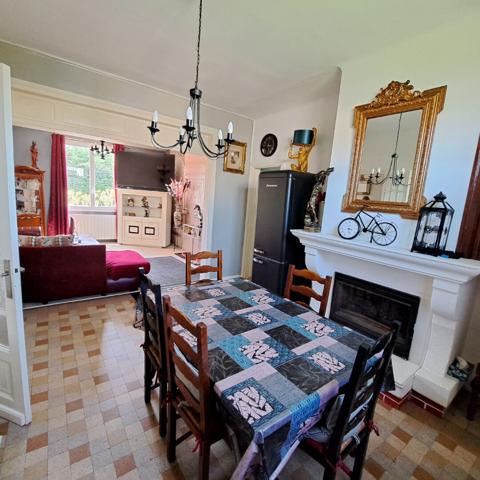 A VENDRE MAISON 130M² / JARDIN 1600 M² / DEPENDANCE 80 M² / ABRI VOITURE