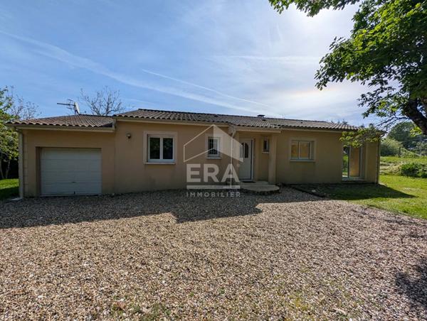 Maison de plain pied à vendre à Montpon-Ménestérol - Calme et Confort sur 3165 m²
