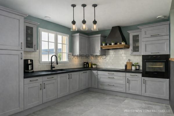 Marbeuf (27110) Maison contemporaine de plain-pied – 158 m² – 3 voir 4chambres – Terrain 2 000 m²