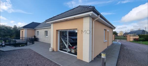 Marbeuf (27110) Maison contemporaine de plain-pied – 158 m² – 3 voir 4chambres – Terrain 2 000 m²