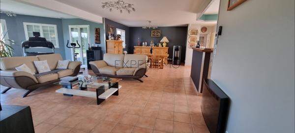 Marbeuf (27110) Maison contemporaine de plain-pied – 158 m² – 3 voir 4chambres – Terrain 2 000 m²