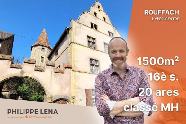 Ensemble du 16ème s., classé Monument Historique