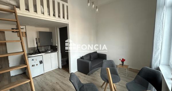 Location Studio 17.35 m² - Lille 59000