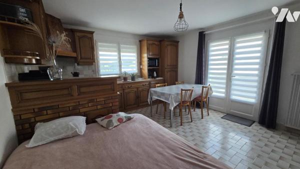 Maison familiale Drain - 4 chambres - 150 m² avec beau terrain de 1 710 m²