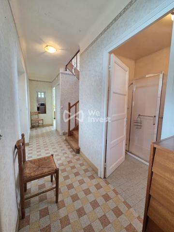 Maison individuelle 92m² 2Ch avec jardin et garage, proche Commerces, Gare TER. idéal Locatif