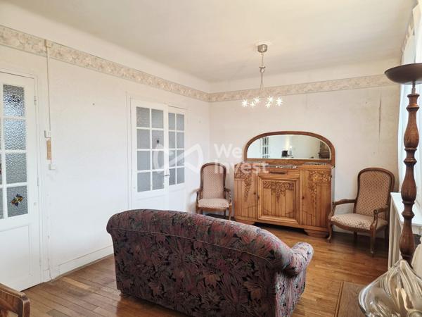Maison individuelle 92m² 2Ch avec jardin et garage, proche Commerces, Gare TER. idéal Locatif