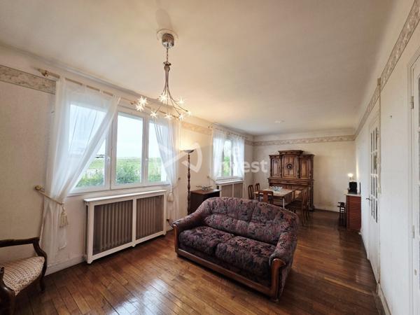 Maison individuelle 92m² 2Ch avec jardin et garage, proche Commerces, Gare TER. idéal Locatif