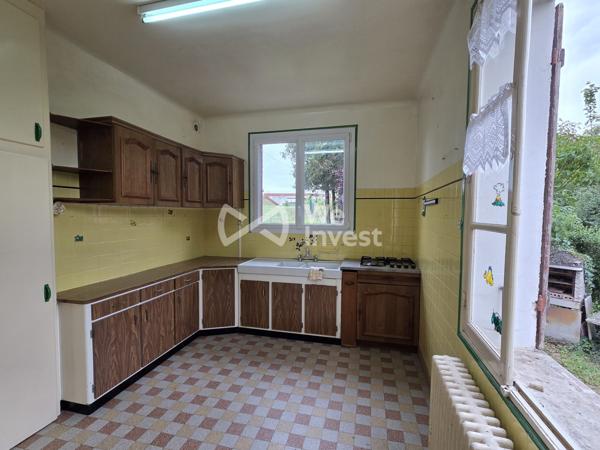 Maison individuelle 92m² 2Ch avec jardin et garage, proche Commerces, Gare TER. idéal Locatif