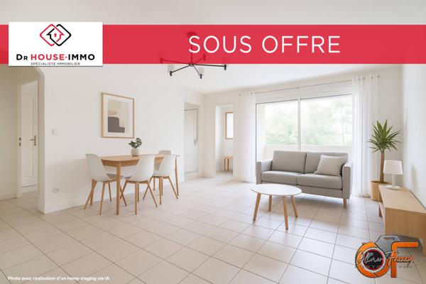 Appartement à vendre 3 pièces de 62 m²