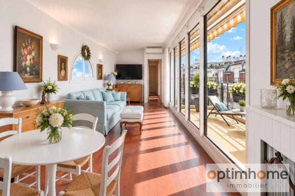 PARIS 16ᵉ - VOTRE PIED-À-TERRE AU-DESSUS DES TOITS - Appartement à vendre 2 pièces - AUTEUIL/JASMIN