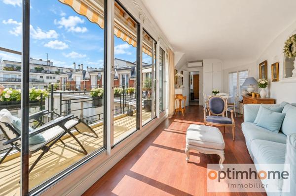 PARIS 16ᵉ - VOTRE PIED-À-TERRE AU-DESSUS DES TOITS - Appartement à vendre 2 pièces - AUTEUIL/JASMIN