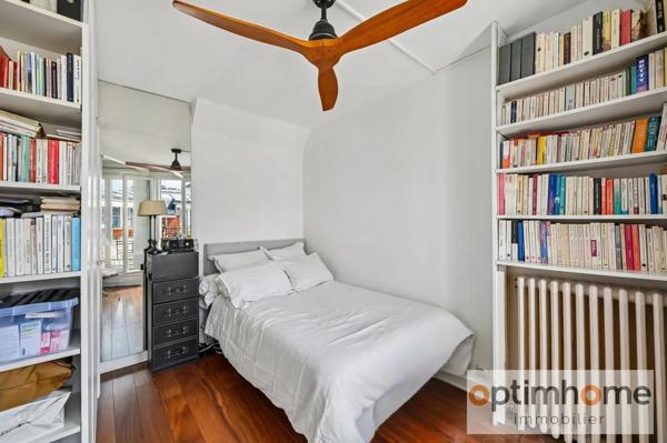 PARIS 16ᵉ - VOTRE PIED-À-TERRE AU-DESSUS DES TOITS - Appartement à vendre 2 pièces - AUTEUIL/JASMIN