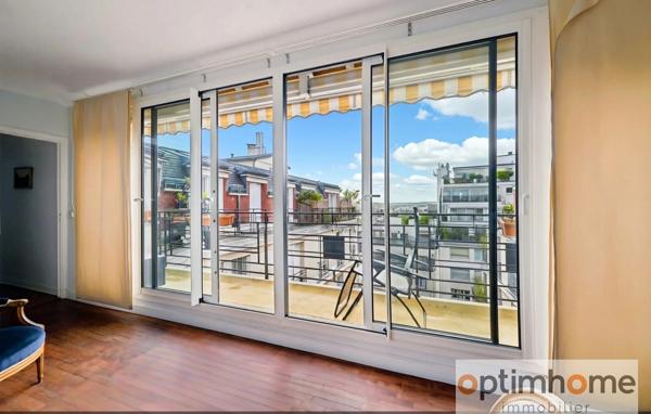 PARIS 16ᵉ - VOTRE PIED-À-TERRE AU-DESSUS DES TOITS - Appartement à vendre 2 pièces - AUTEUIL/JASMIN