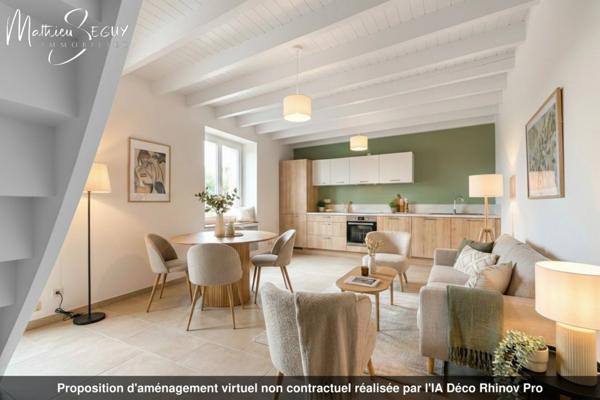 Maison à potentiel : Maisonnette avec dépendances à potentiel, 25m² d’extérieur / sur une parcelle bâtie de 290m²