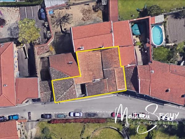 Maison à potentiel : Maisonnette avec dépendances à potentiel, 25m² d’extérieur / sur une parcelle bâtie de 290m²