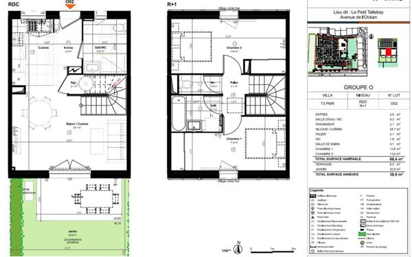 Maison à vendre    3 pièces •  Saint-Paul-lès-Dax