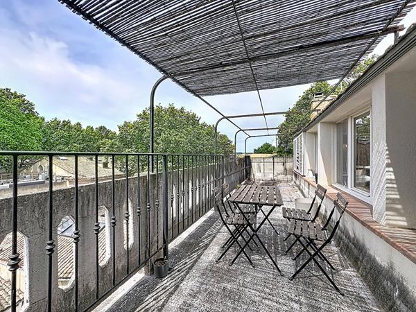 Avignon Intra-Muros 3 pièces 52 m2 avec terrasse de 17m²