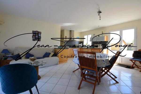 Saint-Germain sur Ay plage, à 550 mètres de la plage, maison de 80 m² avec vie de plain-pied !!!