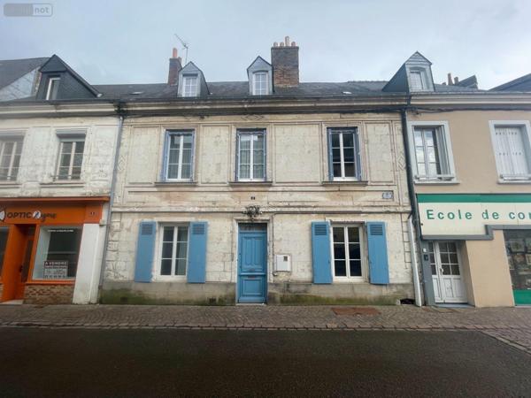 Maison à vendre à Le Grand-Lucé dans la Sarthe (72150), ref : 13816/1128   
CENTRE BOURG