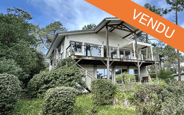 Villa Cap-Ferret, Port de la Vigne 240 m2 habitable sur très beau terrain de 1321 m2