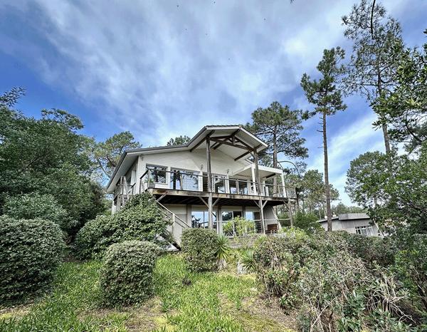 Villa Cap-Ferret, Port de la Vigne 240 m2 habitable sur très beau terrain de 1321 m2