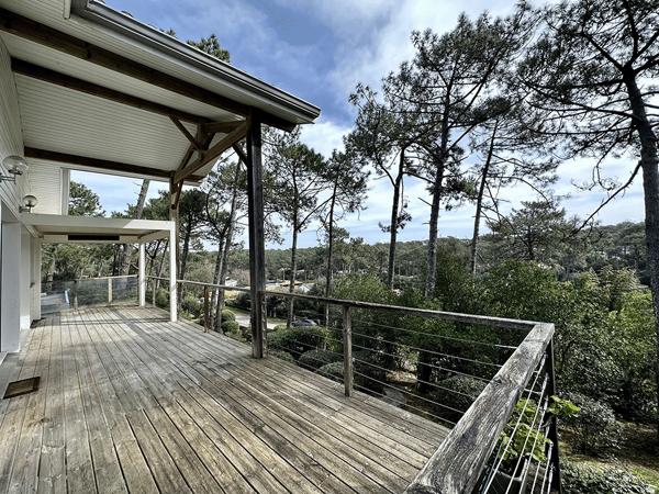 Villa Cap-Ferret, Port de la Vigne 240 m2 habitable sur très beau terrain de 1321 m2