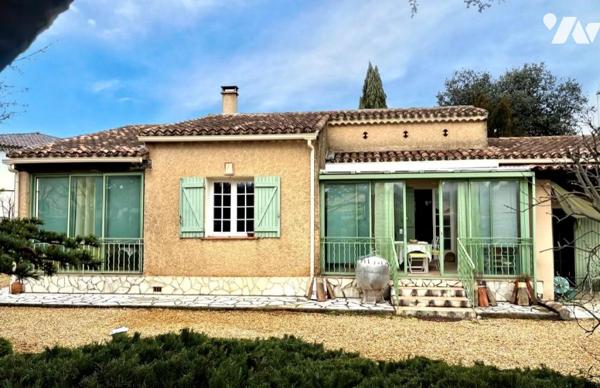 VILLA T3 AVEC GARAGE 2 VERANDAS ET COMBLE AMENAGEABLE ABRI DE JARDIN A SAINT-MAXIMIN