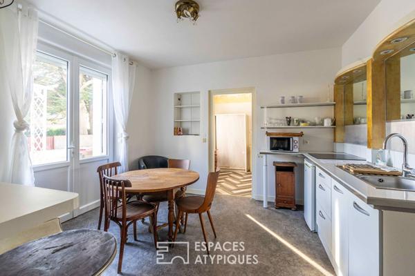 Villa balnéaire de 1920 composée de deux appartements