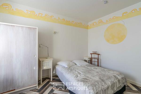 Villa balnéaire de 1920 composée de deux appartements