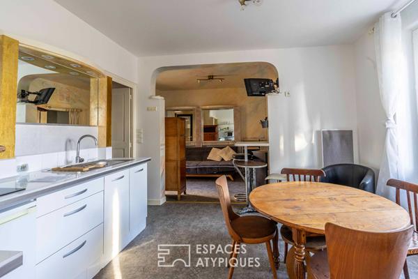 Villa balnéaire de 1920 composée de deux appartements