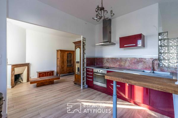 Villa balnéaire de 1920 composée de deux appartements