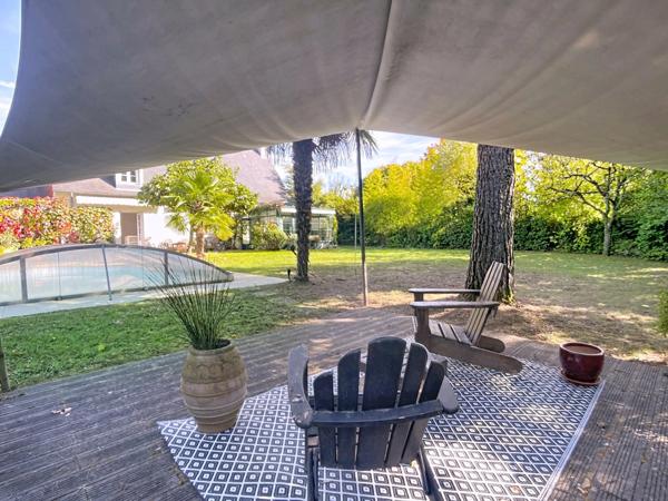 Indre et Loire, Saint Cyr Sur Loire, Maison à vendre 8 pièces avec piscine sur terrain de 1000 m2