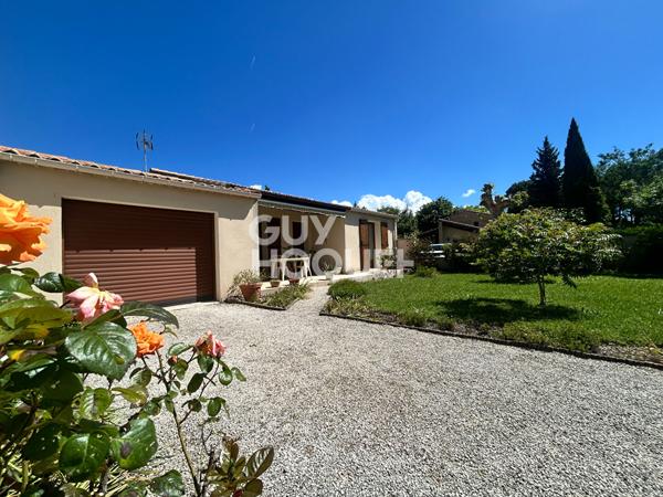 Partage des eaux - L'Isle-sur-la-Sorgue : Maison plain pied avec jardin et garage