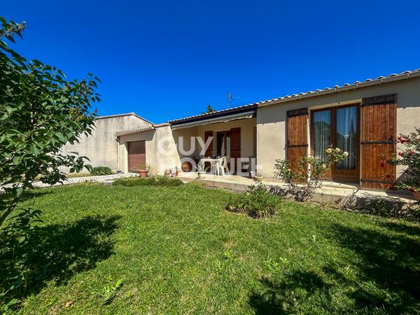 Partage des eaux - L'Isle-sur-la-Sorgue : Maison plain pied avec jardin et garage