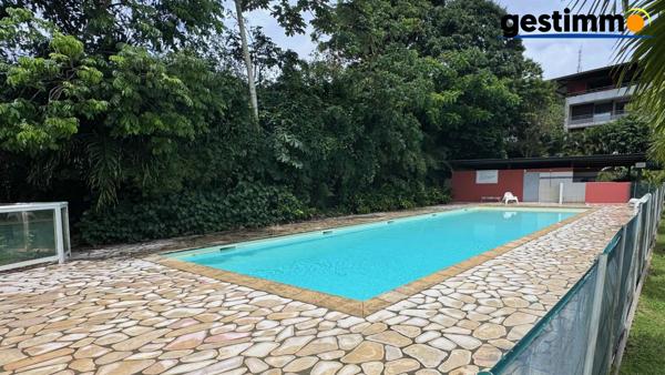 Appartement T3 lumineux dans résidence avec picine recherchée à Cayenne