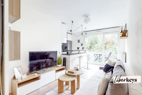 Appartement 2 pièces – 40,13 m² – Vue parc de la Poudrerie – Vert-Galant – Villepinte