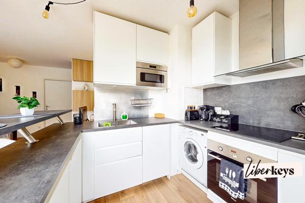 Appartement 2 pièces – 40,13 m² – Vue parc de la Poudrerie – Vert-Galant – Villepinte