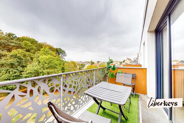 Appartement 2 pièces – 40,13 m² – Vue parc de la Poudrerie – Vert-Galant – Villepinte