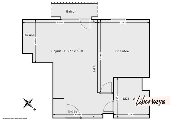 Appartement 2 pièces – 40,13 m² – Vue parc de la Poudrerie – Vert-Galant – Villepinte