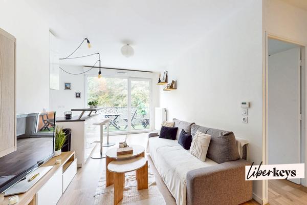 Appartement 2 pièces – 40,13 m² – Vue parc de la Poudrerie – Vert-Galant – Villepinte