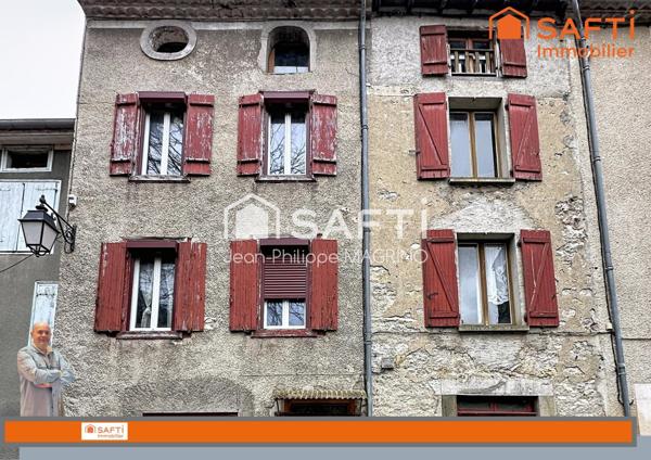 OPPORTUNITÉ MARCHAND DE BIENS – Maison à rénover – Bélesta (09300) – Fort potentiel de valorisation