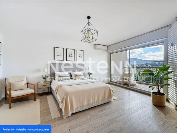 MANDELIEU :2P SUD OUEST / luminuex GARAGE ET CAVE