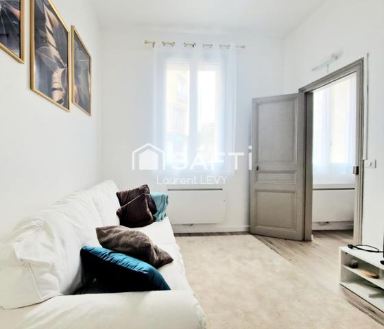 App 2 pièces + 2 caves, habitation & investisseur