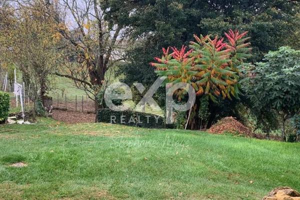 Terrain arboré avec bâti à réhabiliter – Projet de maison individuelle – Rare à la vente