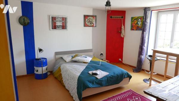 GRANDE MAISON AVEC CHAMBRES D'HOTES ET APPARTEMENT LOUE
Chambres d'hôtes avec une belle client...