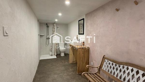 Bien rare sur le secteur : villa 4 chambres avec suite en rez-de-chaussée, piscine et sous-sol aménageable.