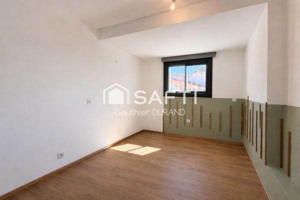 Bien rare sur le secteur : villa 4 chambres avec suite en rez-de-chaussée, piscine et sous-sol aménageable.