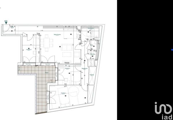 Appartement à vendre 4 pièces 92 m² Villiers-sur-Marne