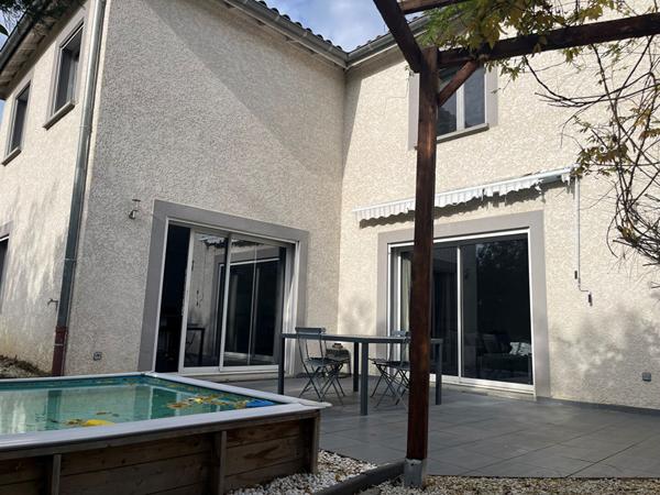 Maison récente de 2011 avec jardin, terrasse, 3 chambres